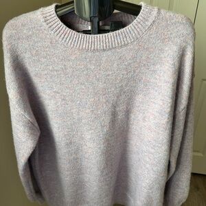 Princess Polly Heathered Knit Sweater - Heather light purple